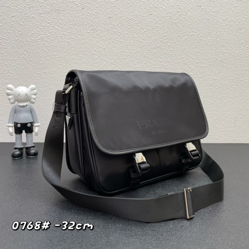 Replica Prada AAA Man Messenger Bags #1238376 $96.00 USD for Wholesale