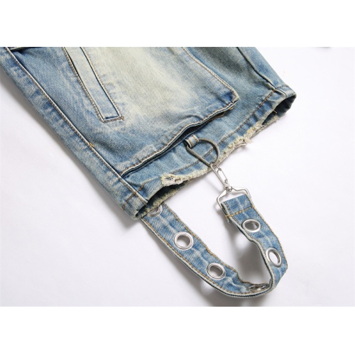 Replica Balmain Jeans For Men #1238377 $42.00 USD for Wholesale