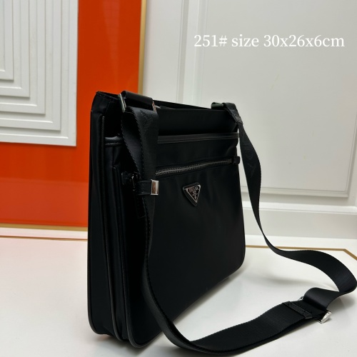 Replica Prada AAA Man Messenger Bags #1238384 $88.00 USD for Wholesale