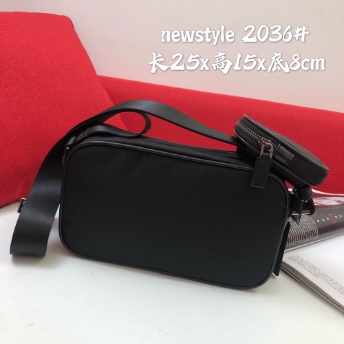 Replica Prada AAA Man Messenger Bags #1238389 $88.00 USD for Wholesale