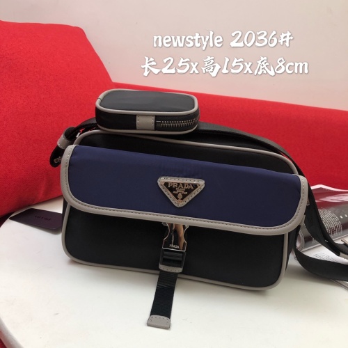 Prada AAA Man Messenger Bags #1238390 $88.00 USD, Wholesale Replica Prada AAA Man Messenger Bags