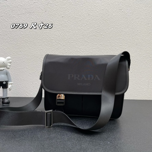 Prada AAA Man Messenger Bags #1238393 $88.00 USD, Wholesale Replica Prada AAA Man Messenger Bags