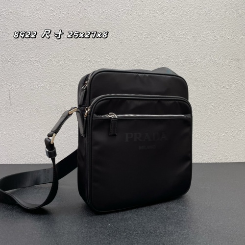 Replica Prada AAA Man Messenger Bags #1238394 $88.00 USD for Wholesale