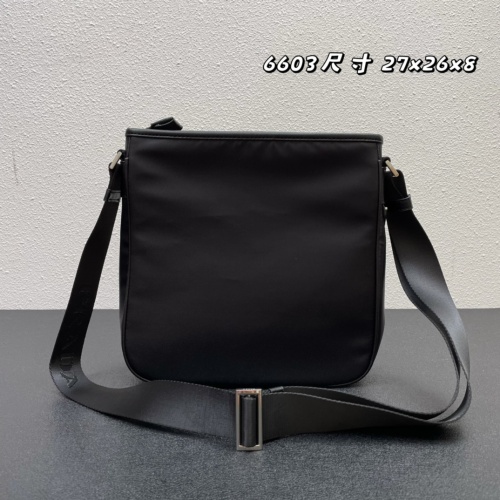 Replica Prada AAA Man Messenger Bags #1238397 $88.00 USD for Wholesale