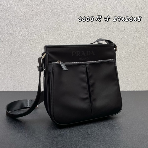 Replica Prada AAA Man Messenger Bags #1238397 $88.00 USD for Wholesale