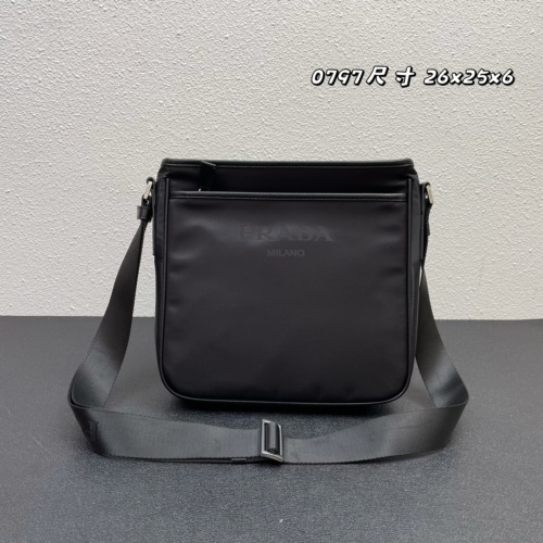 Prada AAA Man Messenger Bags #1238401 $88.00 USD, Wholesale Replica Prada AAA Man Messenger Bags