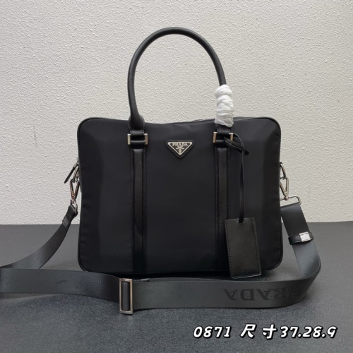 Prada AAA Man Handbags #1238416 $96.00 USD, Wholesale Replica Prada AAA Man Handbags