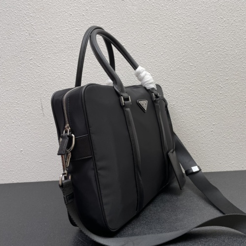 Replica Prada AAA Man Handbags #1238416 $96.00 USD for Wholesale