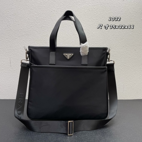 Prada AAA Man Handbags #1238417 $96.00 USD, Wholesale Replica Prada AAA Man Handbags