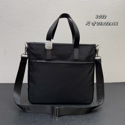 Replica Prada AAA Man Handbags #1238417 $96.00 USD for Wholesale