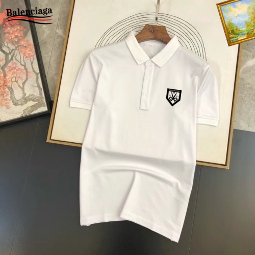 Balenciaga T-Shirts Short Sleeved For Men #1238425 $29.00 USD, Wholesale Replica Balenciaga T-Shirts