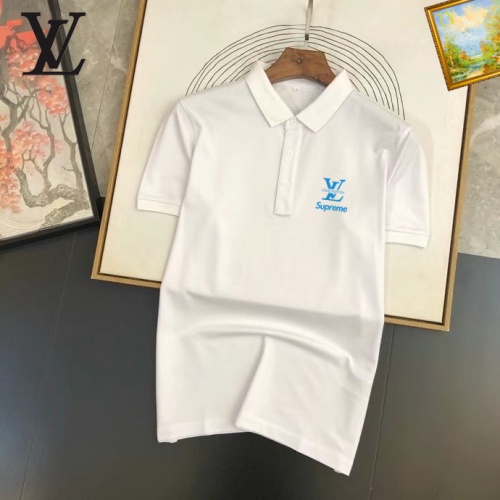 Louis Vuitton LV T-Shirts Short Sleeved For Men #1238464 $29.00 USD, Wholesale Replica Louis Vuitton LV T-Shirts