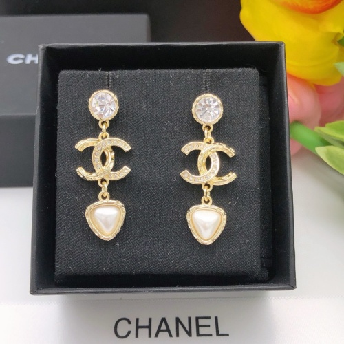 Chanel Earrings For Women #1238485 $27.00 USD, Wholesale Replica Chanel Earrings