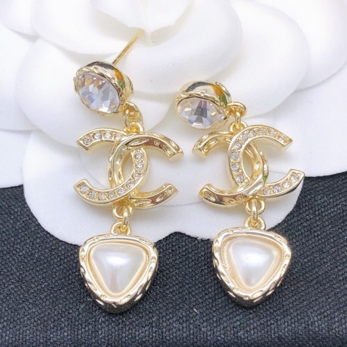 Replica Chanel Earrings For Women #1238485 $27.00 USD for Wholesale