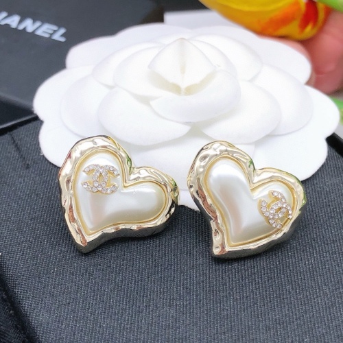 Replica Chanel Earrings For Women #1238488 $27.00 USD for Wholesale