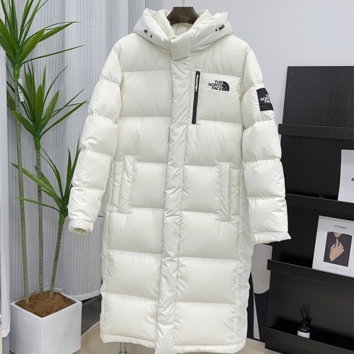 The North Face Down Feather Coat Long Sleeved For Unisex #1238518 $140.00 USD, Wholesale Replica The North Face Down Feather Coat