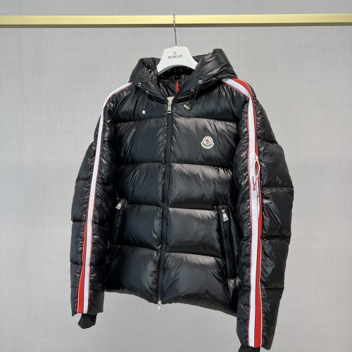 Replica Moncler Down Feather Coat Long Sleeved For Men #1238533 $160.00 USD for Wholesale