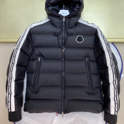 Moncler Down Feather Coat Long Sleeved For Men #1238535 $160.00 USD, Wholesale Replica Moncler Down Feather Coat