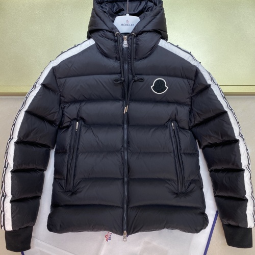 Replica Moncler Down Feather Coat Long Sleeved For Men #1238535 $160.00 USD for Wholesale