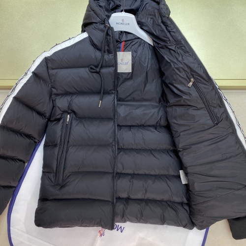 Replica Moncler Down Feather Coat Long Sleeved For Men #1238535 $160.00 USD for Wholesale