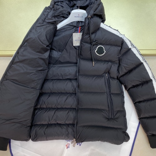 Replica Moncler Down Feather Coat Long Sleeved For Men #1238535 $160.00 USD for Wholesale