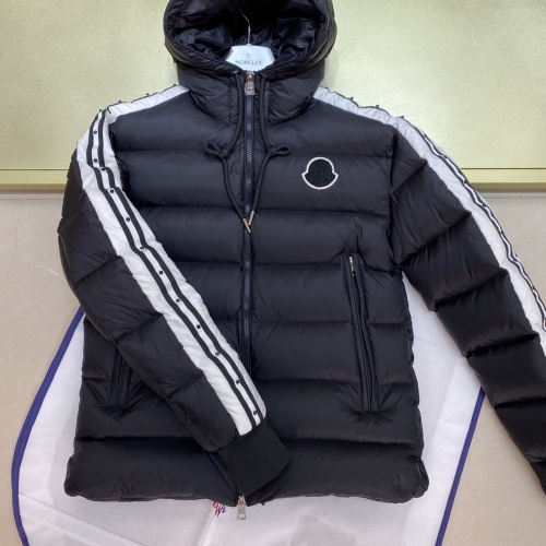 Replica Moncler Down Feather Coat Long Sleeved For Men #1238535 $160.00 USD for Wholesale