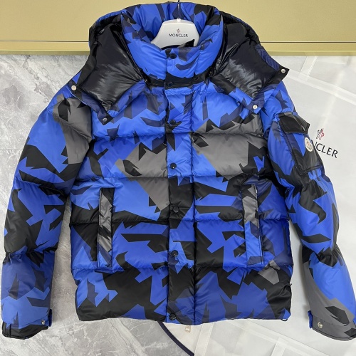 Replica Moncler Down Feather Coat Long Sleeved For Men #1238537 $160.00 USD for Wholesale