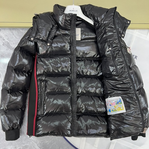 Replica Moncler Down Feather Coat Long Sleeved For Men #1238546 $160.00 USD for Wholesale