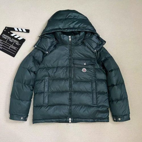 Moncler Down Feather Coat Long Sleeved For Men #1238547 $160.00 USD, Wholesale Replica Moncler Down Feather Coat