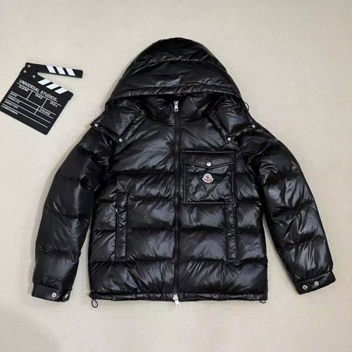 Moncler Down Feather Coat Long Sleeved For Men #1238548 $160.00 USD, Wholesale Replica Moncler Down Feather Coat