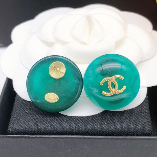 Replica Chanel Earrings For Women #1238552 $27.00 USD for Wholesale