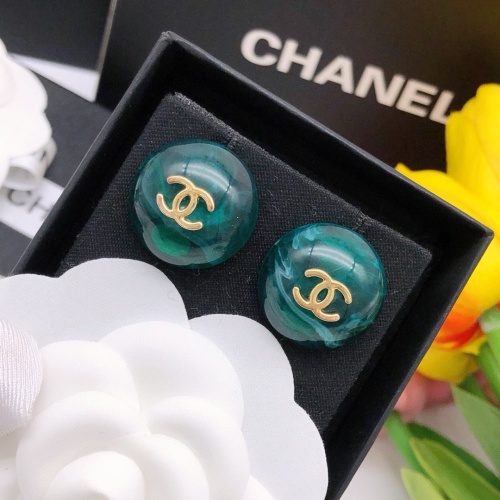 Replica Chanel Earrings For Women #1238552 $27.00 USD for Wholesale