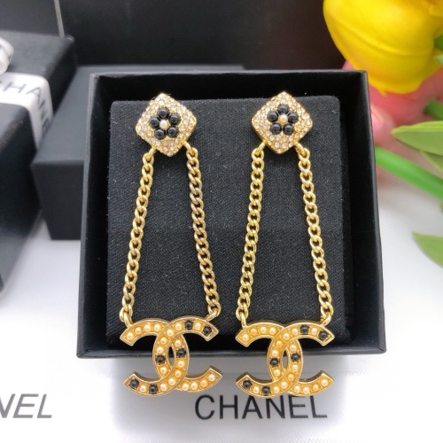 Chanel Earrings For Women #1238553 $27.00 USD, Wholesale Replica Chanel Earrings