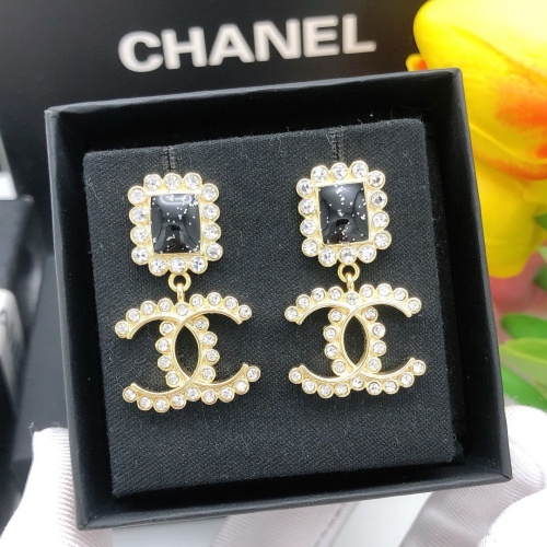 Replica Chanel Earrings For Women #1238554 $27.00 USD for Wholesale