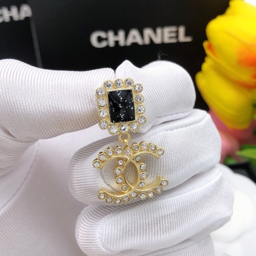 Replica Chanel Earrings For Women #1238554 $27.00 USD for Wholesale