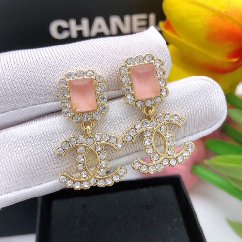 Replica Chanel Earrings For Women #1238555 $27.00 USD for Wholesale