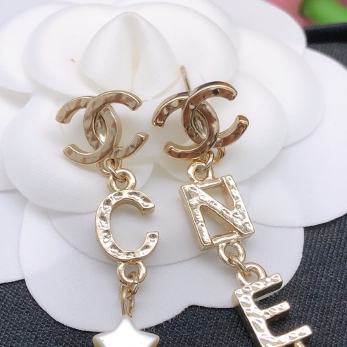 Replica Chanel Earrings For Women #1238556 $27.00 USD for Wholesale