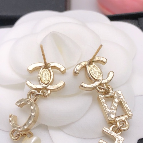 Replica Chanel Earrings For Women #1238556 $27.00 USD for Wholesale