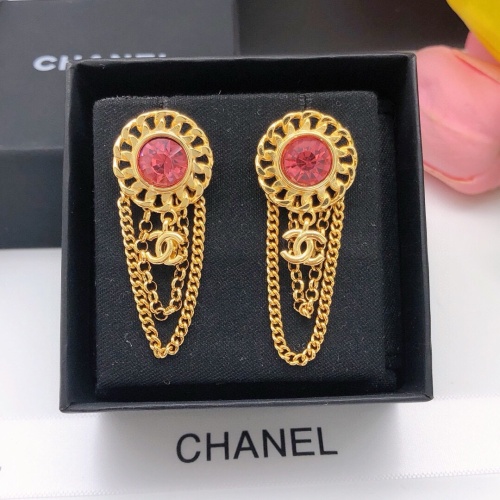 Chanel Earrings For Women #1238557 $27.00 USD, Wholesale Replica Chanel Earrings