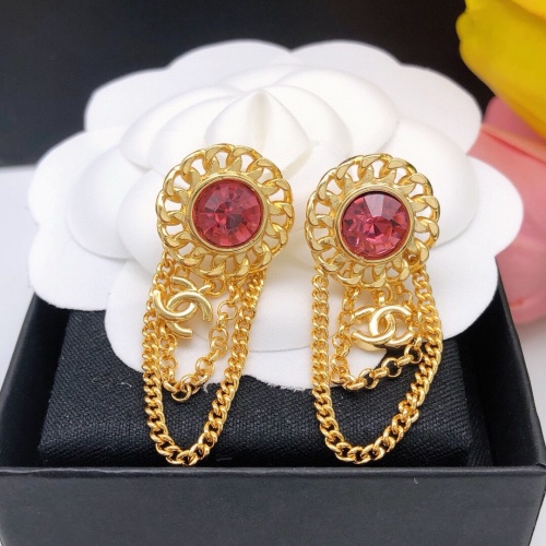 Replica Chanel Earrings For Women #1238557 $27.00 USD for Wholesale