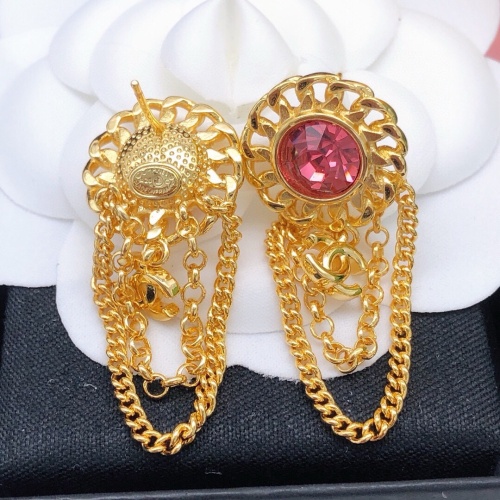 Replica Chanel Earrings For Women #1238557 $27.00 USD for Wholesale