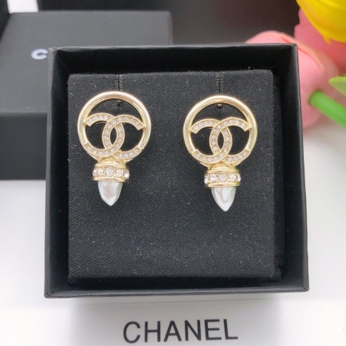 Chanel Earrings For Women #1238558 $27.00 USD, Wholesale Replica Chanel Earrings