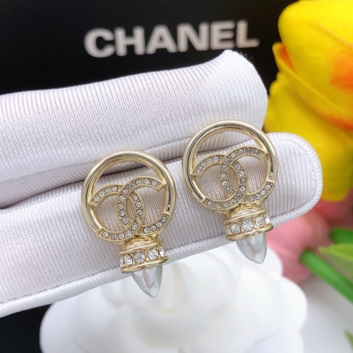 Replica Chanel Earrings For Women #1238558 $27.00 USD for Wholesale