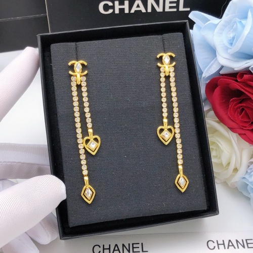 Chanel Earrings For Women #1238559 $29.00 USD, Wholesale Replica Chanel Earrings