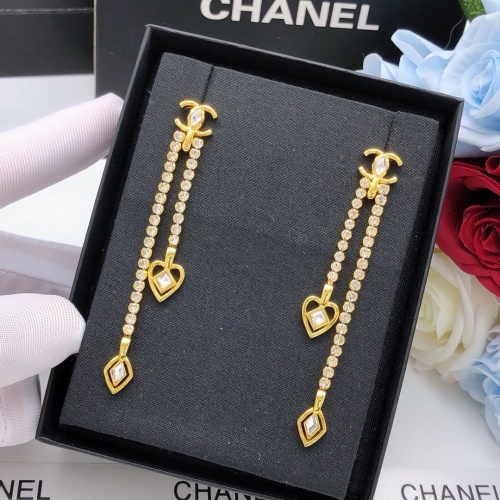 Replica Chanel Earrings For Women #1238559 $29.00 USD for Wholesale