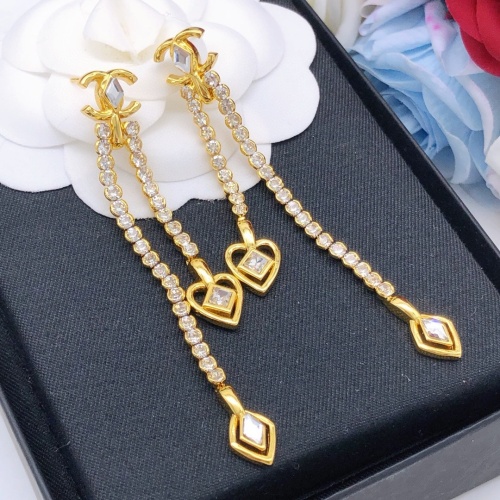 Replica Chanel Earrings For Women #1238559 $29.00 USD for Wholesale