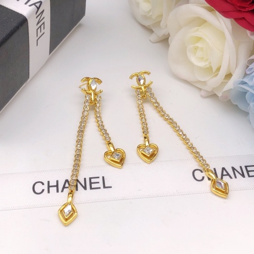 Replica Chanel Earrings For Women #1238559 $29.00 USD for Wholesale