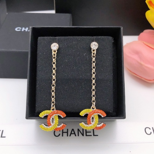 Chanel Earrings For Women #1238560 $29.00 USD, Wholesale Replica Chanel Earrings