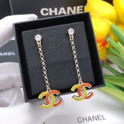 Replica Chanel Earrings For Women #1238560 $29.00 USD for Wholesale