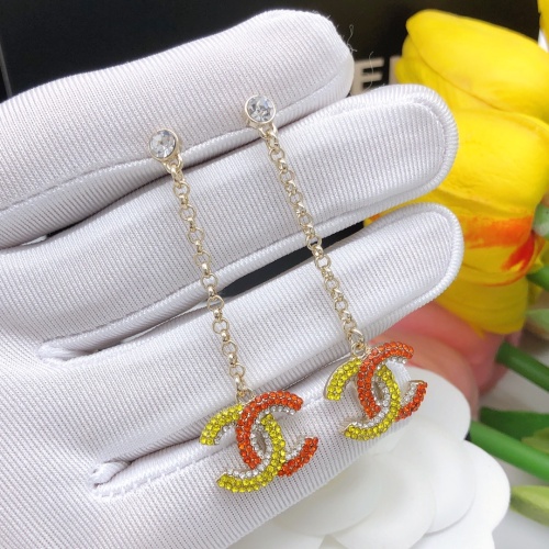 Replica Chanel Earrings For Women #1238560 $29.00 USD for Wholesale